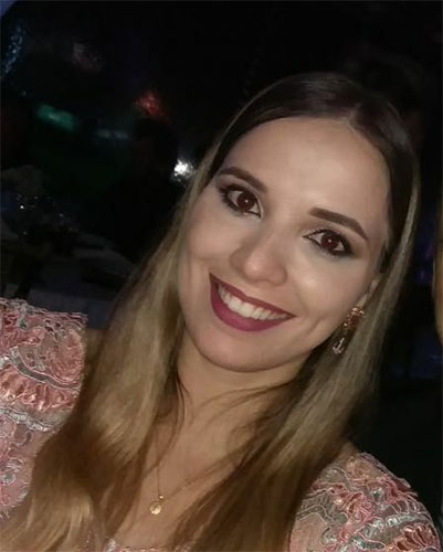 Divulgação - Janaína Marroni de Campos, de 31 anos, era a motorista do GM Prisma e morreu ainda no local Divulgação - Janaína Marroni de Campos, de 31 anos, era a motorista do GM Prisma e morreu ainda no local