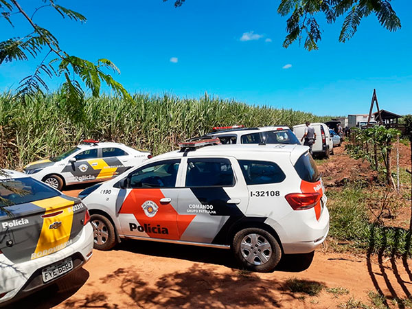 Divulgação - Polícia Militar e Rodoviária registraram ocorrência em uma chácara entre Assis e Paraguaçu