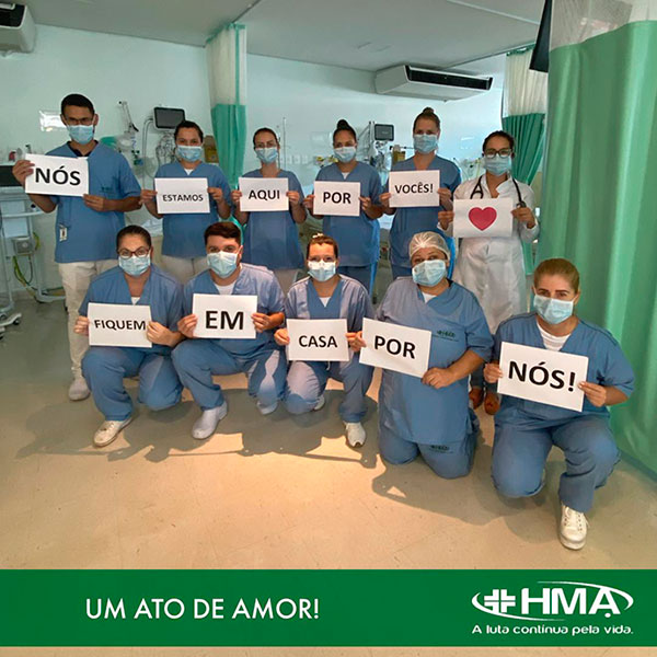 Divulgação - Equipes do Hospital e Maternidade de Assis Divulgação - Equipes do Hospital e Maternidade de Assis