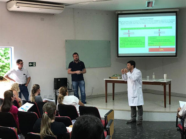 divulgação - O treinamento aconteceu em duas etapas para que fosse evitada a aglomeração de pessoas, respeitando as recomendações da Organização Mundial da Saúde divulgação - O treinamento aconteceu em duas etapas para que fosse evitada a aglomeração de pessoas, respeitando as recomendações da Organização Mundial da Saúde