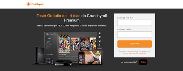 Divulgação - Crunchyroll Divulgação - Crunchyroll