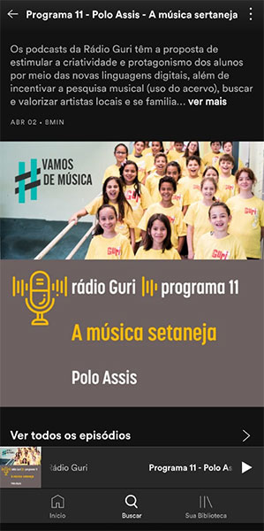 Divulgação - Podcasts estão disponíveis nas plataformas como Spotify e Deezer Divulgação - Podcasts estão disponíveis nas plataformas como Spotify e Deezer