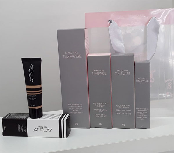 Linha completa Mary Kay, você encontra no Império dos Catálogos