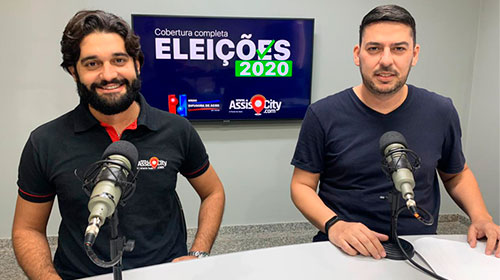 AssisCity - Professor Elielton pelo Portal AssisCity e Gerônimo Paes pela Rádio Difusora serão os responsáveis pelas entrevistas com os pré-candidatos