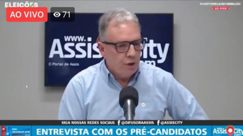 Professor Campanatti, pré-candidato a prefeito de Assis