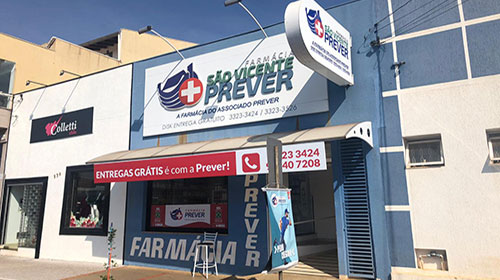A Farmácia Prever fica localizada na Rua Ângelo Bertoncini, 533, no centro de Assis