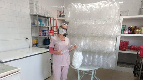Divulgação - A doação será para uso dos pacientes testados com COVID-19 Divulgação - A doação será para uso dos pacientes testados com COVID-19