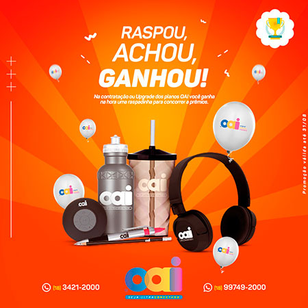 Divulgação - Promoção 'raspou, achou, ganhou'