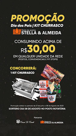 Divulgação - O ganhador receberá como prêmio um Kit Churrasco Divulgação - O ganhador receberá como prêmio um Kit Churrasco