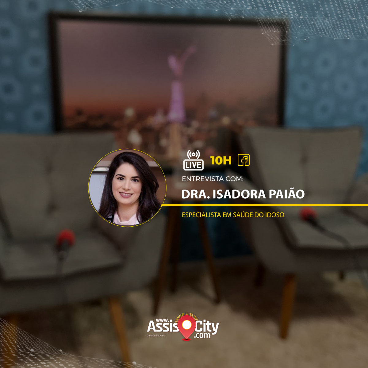 Redação AssisCity - Os internautas podem interagir ao vivo durante o programa Redação AssisCity - Os internautas podem interagir ao vivo durante o programa