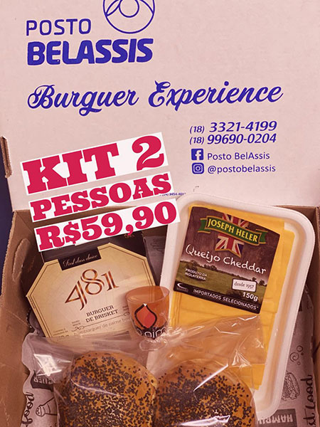 divulgação - São oferecidos também kits de dois lanches divulgação - São oferecidos também kits de dois lanches