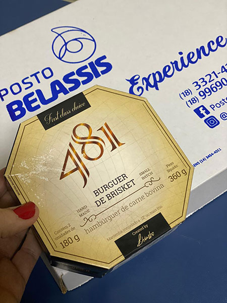 divulgação - O kit conta com hamburgueres de 180 gramas de Brisket 481 divulgação - O kit conta com hamburgueres de 180 gramas de Brisket 481