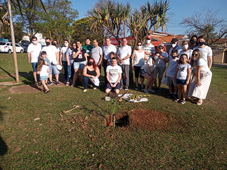 divulgação - Família e amigos se reuniram para a cerimônia