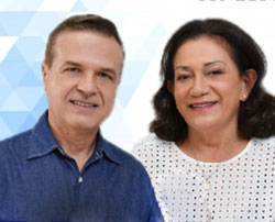 Divulgação - Coronel Adilson Franco e Ana Santa Ferreira
