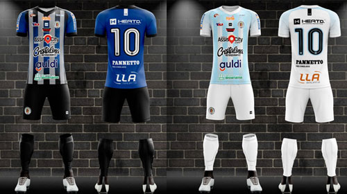 Divulgação - Novos uniformes do Clube Atlético Assisense para 2020