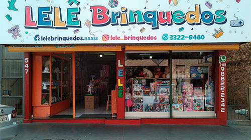 Divulgação - Loja Lelê Brinquedos Divulgação - Loja Lelê Brinquedos