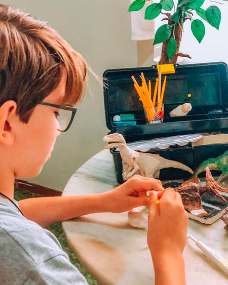 Divulgação - Afonso se orgulha quando finaliza uma obra Divulgação - Afonso se orgulha quando finaliza uma obra