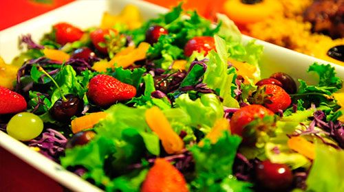 Divulgação - Alimentação deve ser colorida e composta por alimentos variados