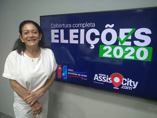 divulgação - Ana Santa, candidata a vice de Coronel Franco divulgação - Ana Santa, candidata a vice de Coronel Franco