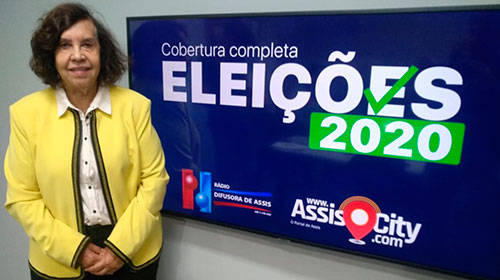 Divulgação - Alima Garms, candidata a prefeita de Paraguaçu Paulista Divulgação - Alima Garms, candidata a prefeita de Paraguaçu Paulista