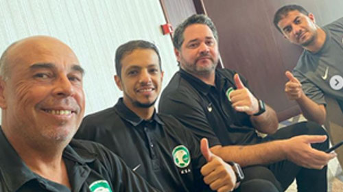 Divulgação - Moreira já compõe o elenco da Seleção Saudita de Futebol Divulgação - Moreira já compõe o elenco da Seleção Saudita de Futebol
