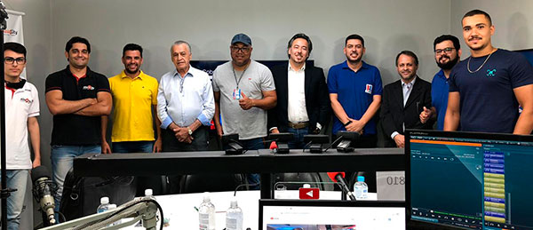 Divulgação - Equipe de trabalho na cobertura das Eleições 2020, na Rádio Difusora Divulgação - Equipe de trabalho na cobertura das Eleições 2020, na Rádio Difusora