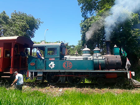 Divulgação - Trem Turístico e Cultural Moita Bonita passou pelo seu terceiro teste e segue para avaliações finais