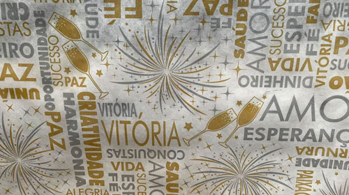 Divulgação - Odipa tem TNT decorativo para o Ano Novo Divulgação - Odipa tem TNT decorativo para o Ano Novo