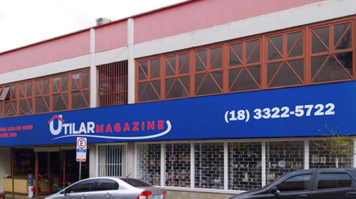 Divulgação - Utilar Magazine fica localizada na Capitão Francisco Rodrigues Garcia, 51