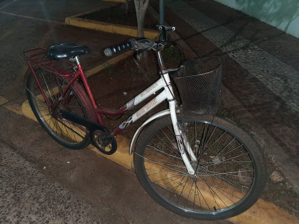 divulgação - Bicicleta recuperada divulgação - Bicicleta recuperada
