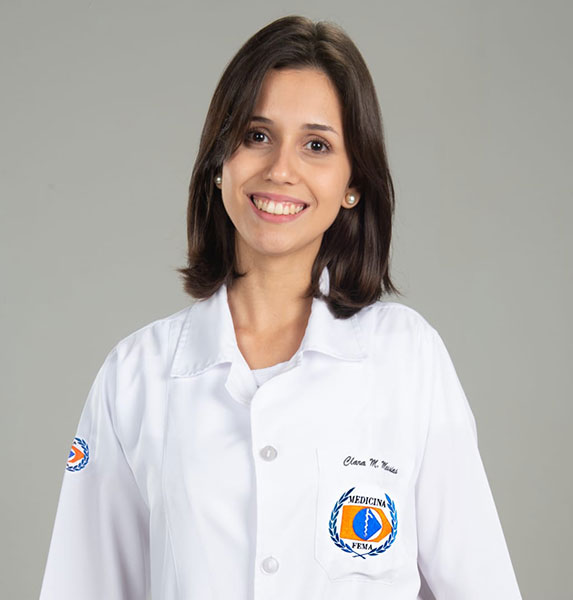 divulgação - O símbolo do jaleco foi feito, inicialmente, pela aluna Mariana Zoqui, do 4º ano e finalizado pela Agência de Publicidade e Propaganda da FEMA divulgação - O símbolo do jaleco foi feito, inicialmente, pela aluna Mariana Zoqui, do 4º ano e finalizado pela Agência de Publicidade e Propaganda da FEMA