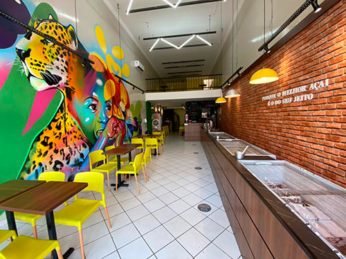 Divulgação - A loja oferece espaço amplo para seus clientes