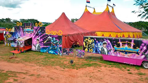Divulgação - Circo não pode se apresentar em Bauru (SP) por conta da fase vermelha ? Foto: Circo Moscou/ Divulgação Divulgação - Circo não pode se apresentar em Bauru (SP) por conta da fase vermelha ? Foto: Circo Moscou/ Divulgação