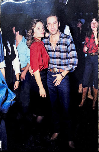 divulgação - Paulo e Roberta durante a Festa do Cowboy - Arquivo Pessoal Roberto divulgação - Paulo e Roberta durante a Festa do Cowboy - Arquivo Pessoal Roberto
