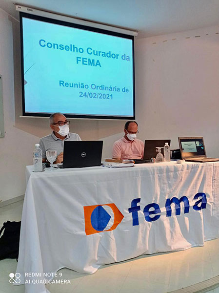 divulgação - Reunião foi realizada na noite do dia 24 de fevereiro de forma remota divulgação - Reunião foi realizada na noite do dia 24 de fevereiro de forma remota