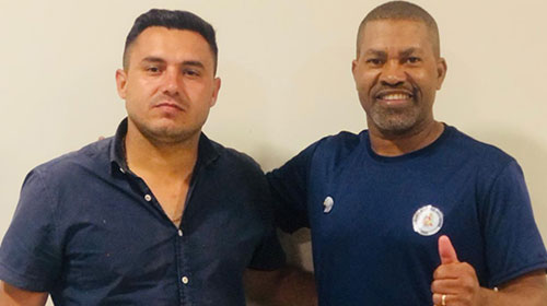 divulgação - Fábio Mello e Felipe Veloso em foto de anúncio divulgação - Fábio Mello e Felipe Veloso em foto de anúncio