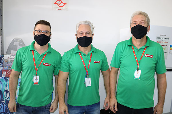 Divulgação - Parte da equipe Cybelar Divulgação - Parte da equipe Cybelar