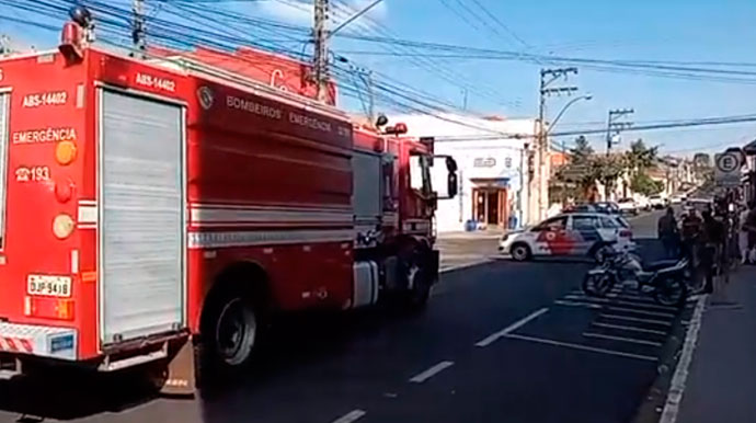 Divulgação - Incêndio foi registrado na tarde desta quinta-feira - Imagem: Rádio Difusora de Assis