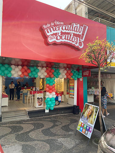 Divulgação - O Mercadão dos Óculos está localizado na Av. Rui Barbosa Divulgação - O Mercadão dos Óculos está localizado na Av. Rui Barbosa