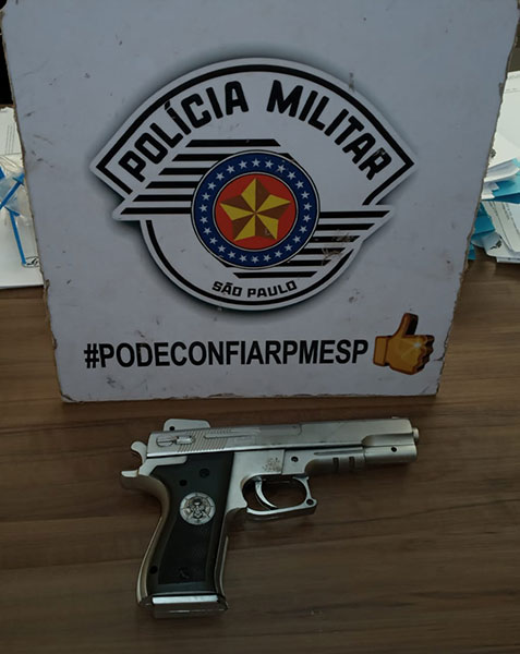 divulgação - Simulacro apreendido divulgação - Simulacro apreendido