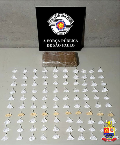 divulgação - Drogas apreendidas divulgação - Drogas apreendidas