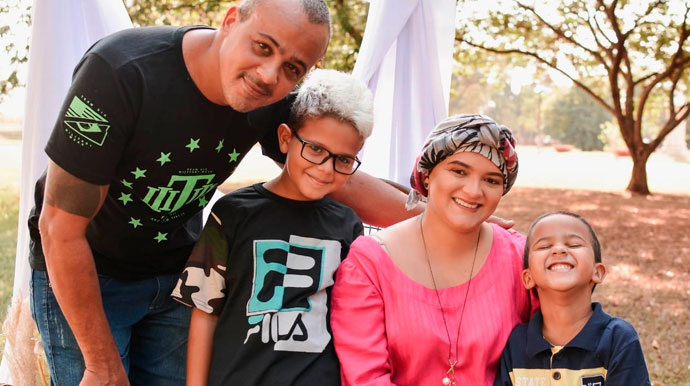Divulgação - Cristiano, Talita e os filhos Gabriel e Vithor - Foto: Arquivo Pessoal Divulgação - Cristiano, Talita e os filhos Gabriel e Vithor - Foto: Arquivo Pessoal