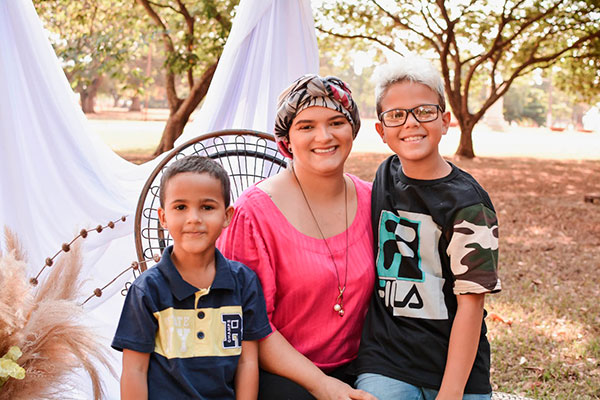 Divulgação - Talita deixou os dois filhos pequenos - Foto: Arquivo Pessoal Divulgação - Talita deixou os dois filhos pequenos - Foto: Arquivo Pessoal