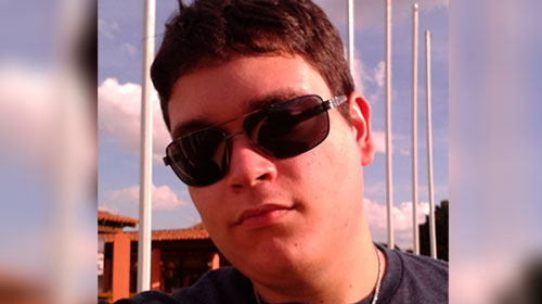 Divulgação - Aluísio Augusto Silva Gonçalves, 25 anos Divulgação - Aluísio Augusto Silva Gonçalves, 25 anos