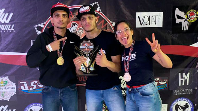 Divulgação - Alexsander, Giovana Biondo e Marcos Vinícius foram os destaques Divulgação - Alexsander, Giovana Biondo e Marcos Vinícius foram os destaques
