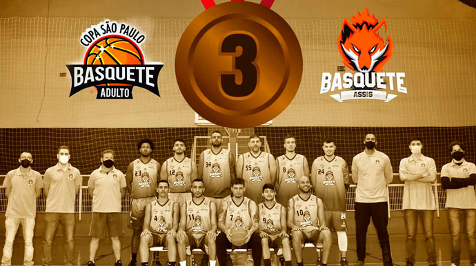 Divulgação - Basquete Assis conquistou a terceira colocação na Copa São Paulo Divulgação - Basquete Assis conquistou a terceira colocação na Copa São Paulo
