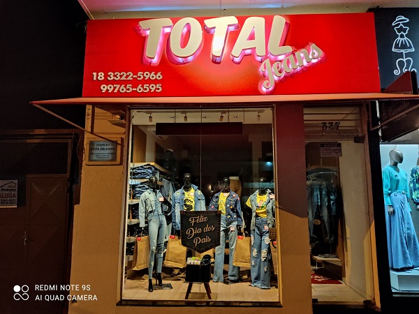 A Total Jeans e Cia está em novo endereço, localizada na Rua Floriano Peixoto, 337, no centro de Assis A Total Jeans e Cia está em novo endereço, localizada na Rua Floriano Peixoto, 337, no centro de Assis