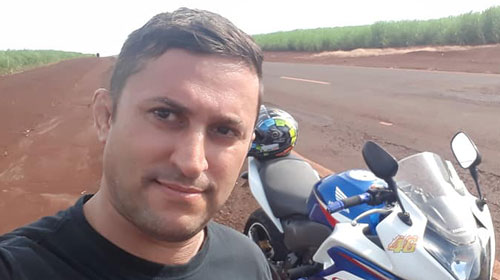 Divulgação - Reinaldo Sommer era apaixonado por motos e trabalhava no Paraná Divulgação - Reinaldo Sommer era apaixonado por motos e trabalhava no Paraná