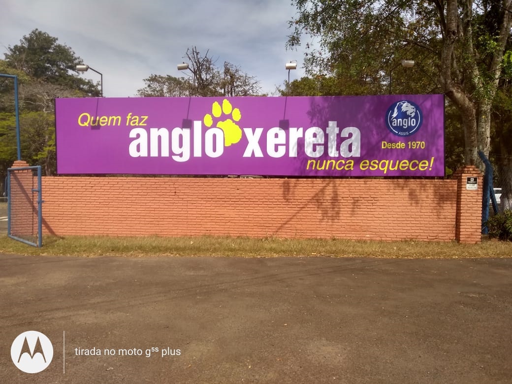 Divulgação - Depois da instalação das lonas pela Brindart Divulgação - Depois da instalação das lonas pela Brindart