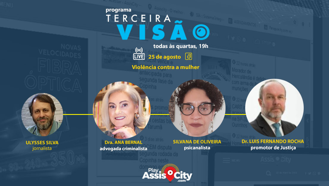 Redação AssisCity - Live vai ao ar no facebook e youtube do AssisCity às 19h